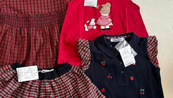 4児の母 探していた服をセカストで発見 人気子ども服「ファミリア」4着