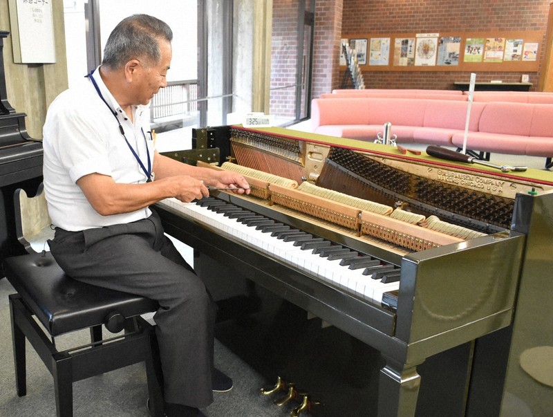 戦地を転々、100歳に　進駐軍のピアノ、今もメロディー響かせ