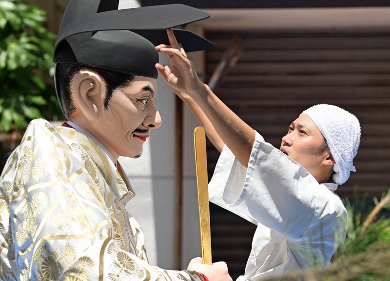 博多祇園山笠「伝統守り継ぐ」　次世代担う最若手38歳人形師