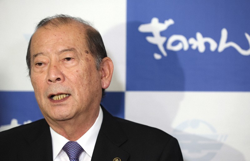 沖縄・宜野湾市長が死亡　東京・赤坂のホテルで　病死か