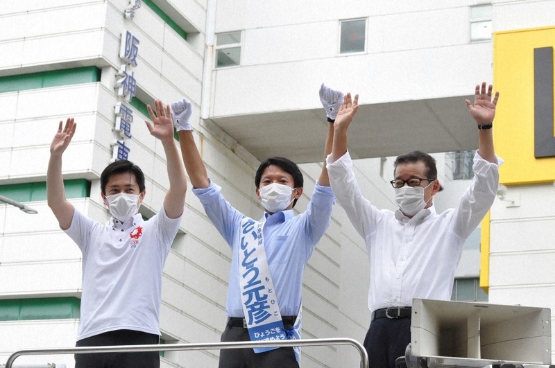 「うそ八百」と発言した兵庫知事の初動の検証に注目　維新・吉村氏