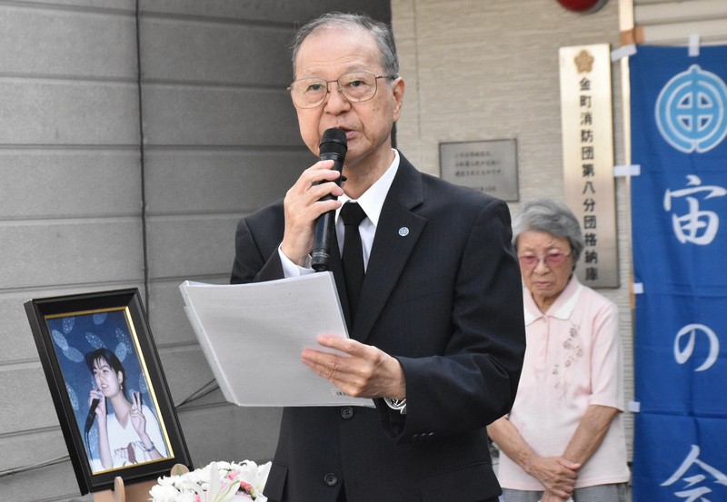 「娘の無念晴らしたい」　解決願い父献花　上智大生殺害28年