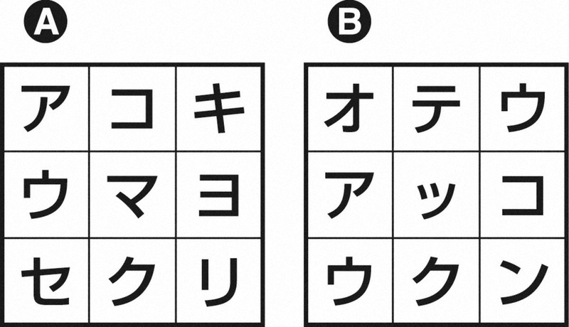 6文字抽出パズル　鉱物の名前を作ってください