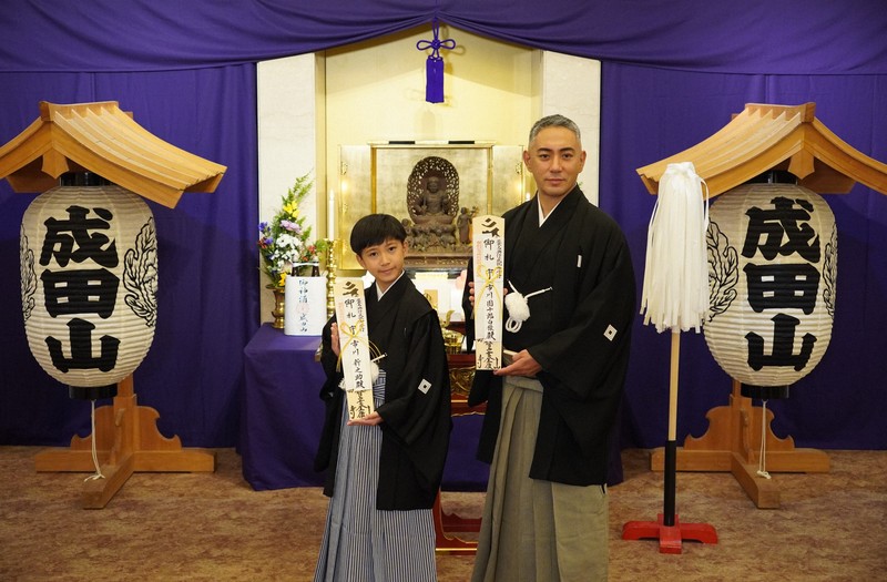 市川團十郎さん、襲名披露締めくくり　成田山大阪別院が出開帳