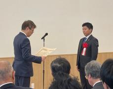 将棋連盟、大和証券と立飛HDを表彰　名人戦・王将戦に協賛