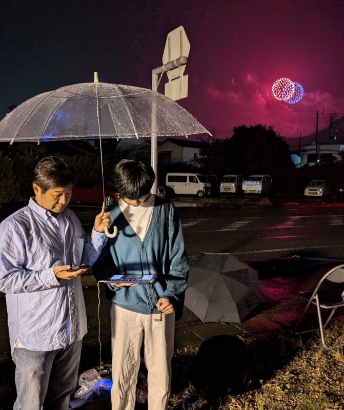 音楽×夜空の大輪　「ミュージック花火」実証実験成功　徳島