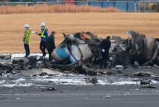 海保機側、管制指示を複数回誤認か　羽田衝突事故中間報告