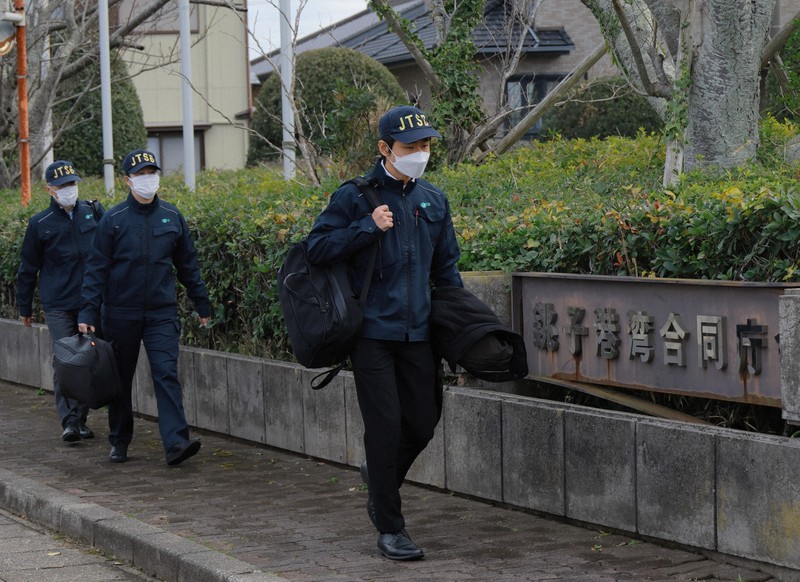 茨城・鹿島港沖の漁船転覆　運輸安全委が千葉・銚子漁港で原因調査