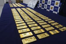 金地金160キロ密輸容疑で5人逮捕　約15億円相当　大阪