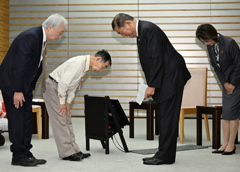 旧優生保護法　石破首相が訴訟原告らに謝罪「政府の責任は重大」