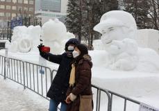 さっぽろ雪まつり閉幕　観光客ら名残惜しむ　　北海道