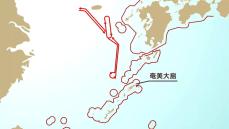 中国軍無人偵察機　奄美大島沖に飛来　今月2回目　防衛省「中国による軍事活動活発化」　鹿児島