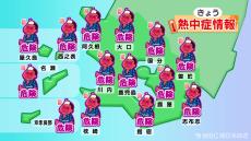 薩摩、大隅、種子島・屋久島、奄美地方に熱中症警戒アラート　鹿児島市などで35度予想