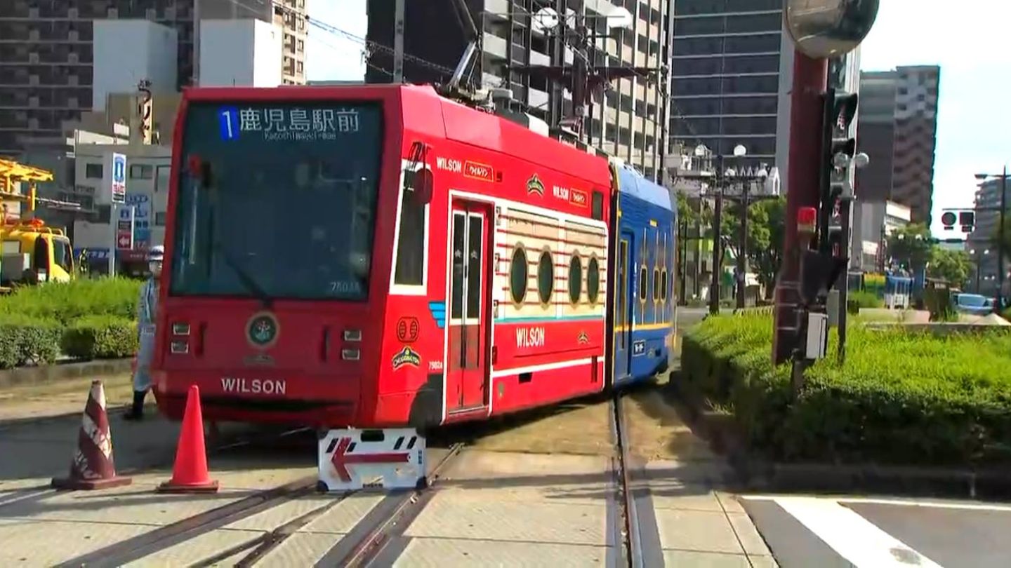 市電脱線　減便運転で利用客に影響　鹿児島