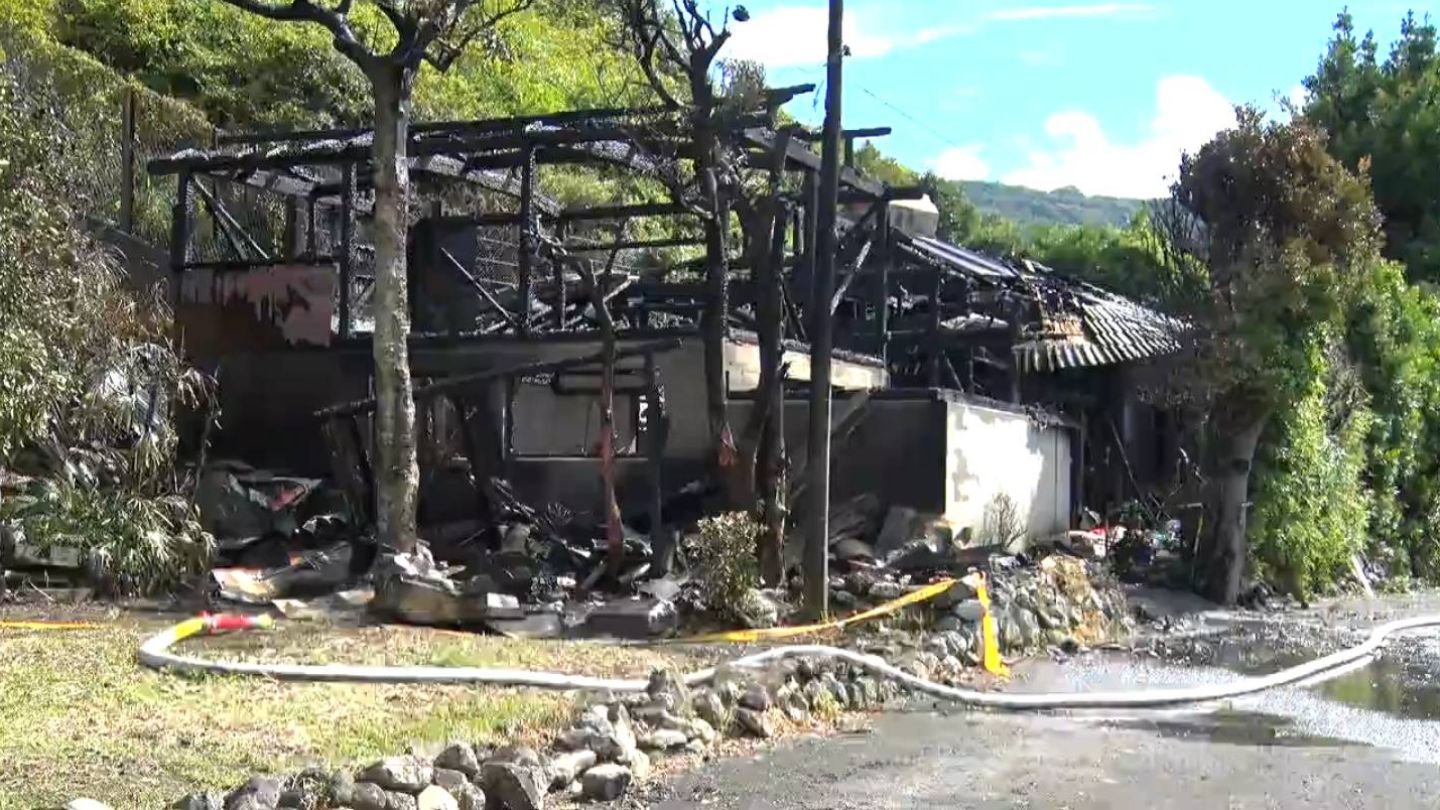 「納屋が燃えている」木造平屋など2棟全焼　南さつま市・鹿児島