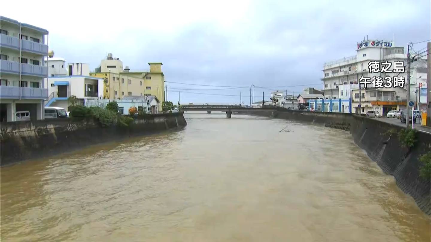 台風13号　奄美地方　まもなく暴風域　鹿児島