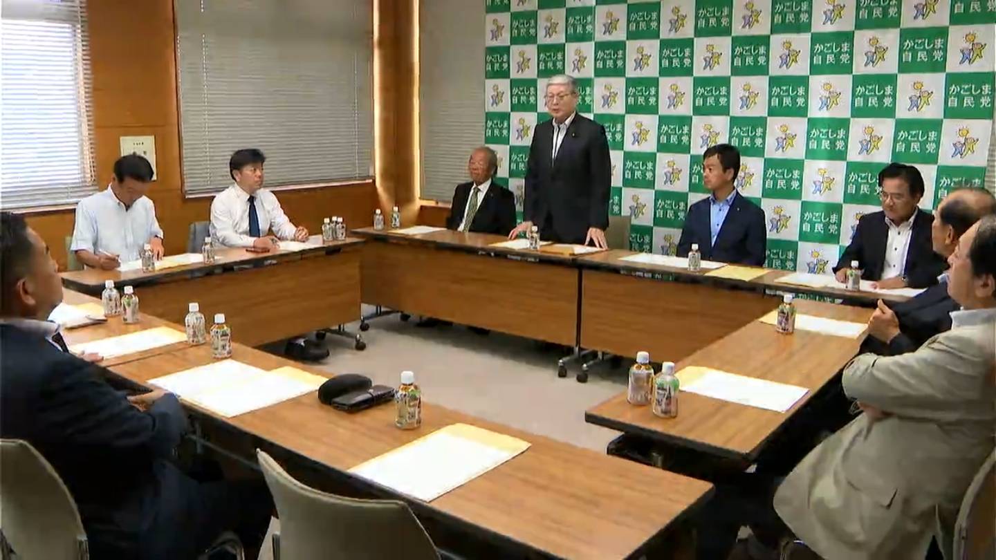 来年夏の参院選　自民党県連公認候補者選びでまたも結論出ず…森山裕県連会長ら4人に対応一任　鹿児島