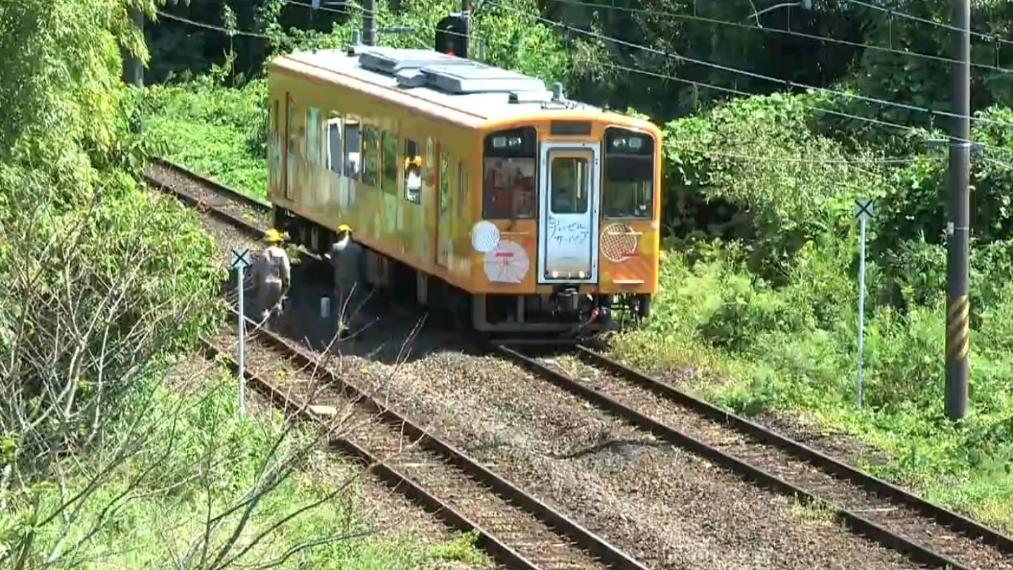 肥薩おれんじ鉄道で脱線事故　出水～川内　終日運休に