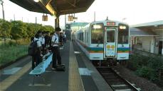 肥薩おれんじ鉄道　出水－川内間の運転再開　鹿児島