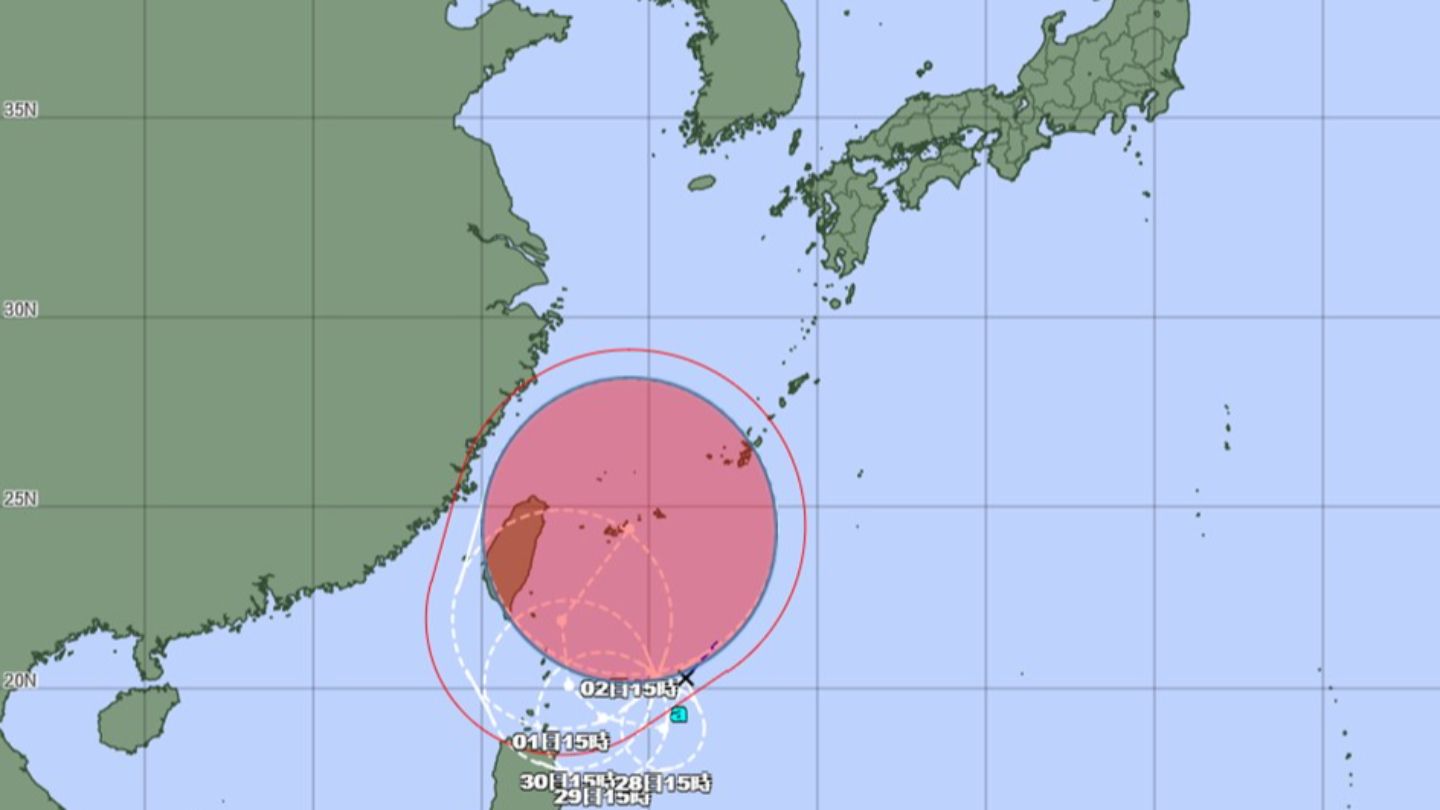 【台風情報】台風18号発生へ　九州・沖縄に接近のおそれ　気象庁の予想進路詳しく　10月2日（水）までの雨・風シミュレーション