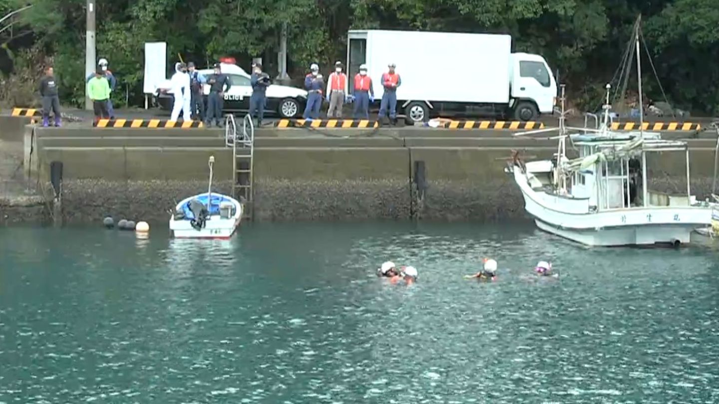 長島町で車が海に転落　身元不明の高齢男性が死亡　鹿児島県