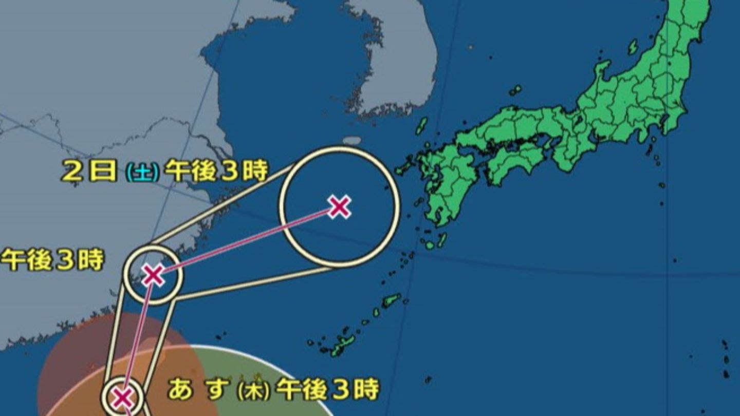 【台風情報】台風２１号　九州直撃で2日（土）は警報級大雨か　気象庁の予想詳しく【4日（月）までの雨・風シミュレーション】台風進路・16日間天気予報