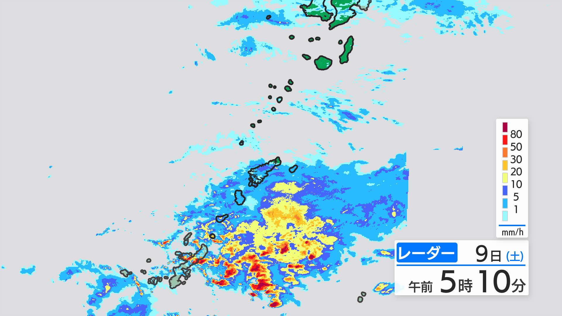 「沖永良部島にも大雨特別警報発表の可能性」与論島への大雨特別警報を受け気象台が会見　鹿児島