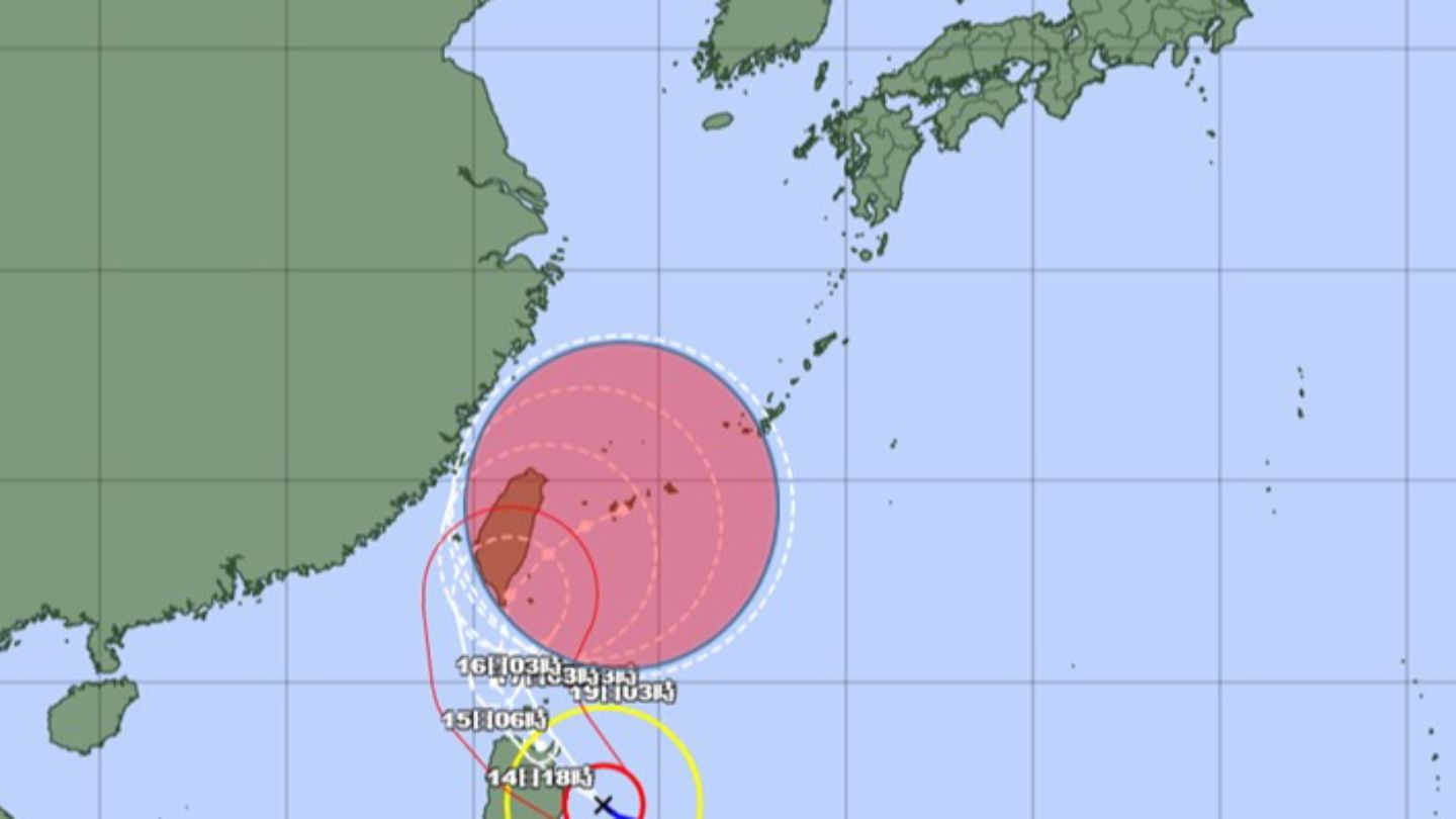 【台風情報】台風25号　沖縄地方接近し停滞か　気象庁の予想詳しく【19日（火）までの雨・風シミュレーション】台風進路予想