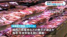 消費増える年末年始を前に　鹿児島市で食肉表示チェックでパトロール