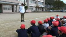 オリンピック元日本代表と走る！日置市の小学校で持久走大会 「鬼ごっこ」が運動神経を高める！？　鹿児島