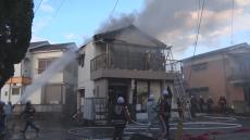 いちき串木野市で空き家が全焼「2階から煙が上がっている」　鹿児島