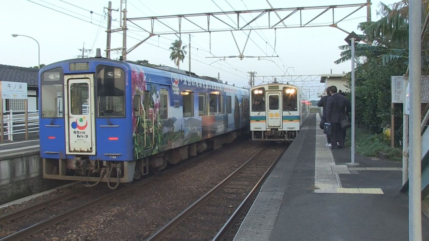 肥薩おれんじ鉄道　運転士不足で減便　朝の通勤時間12便→7便　2月から一部列車を運休へ　鹿児島