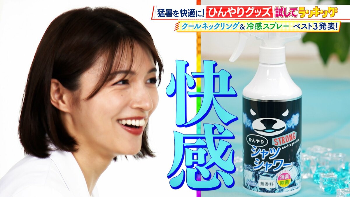 ひたすら試してランキング『クールネックリング／冷感スプレー』きたる