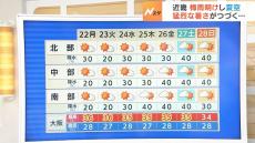 【近畿の天気】「梅雨明け」でしばらくは夏空・猛暑が続く　台風３号は沖縄の先島諸島に接近へ