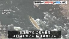 「保津川下り」船頭２人死亡の事故…『船頭が落水して船が操舵不能』が原因と特定　運輸安全委員会が１０項目の再発防止策を示す