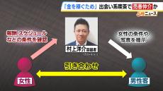 売春を仲介した疑いで「出会い系喫茶」の店長ら逮捕　摘発逃れのため女性側に『売春交渉はしない』と誓約書を書かせる　大阪市・北区