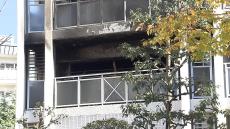 「建物が燃えています」６階建ての集合住宅で火事　２階の一室が全焼し１人死亡１人意識不明の重体　大阪・城東区