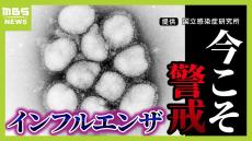 【速報】インフルエンザ流行　兵庫県では全国の発生状況を超える流行に…手洗い、換気、ワクチンなど呼びかけ