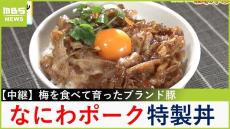 【中継】梅を食べて育ったブランド豚『なにわポーク』　甘みのある脂身が特徴！こだわりの養豚法に注目　大阪・東大阪市「長瀬畜産」【川地洋平の最旬！丼マン】