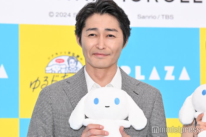 安田顕、シナモンとの相性は「意外といいんです」サンリオ×TBSコラボ企画発表【I.CINNAMOROLL】