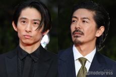 森田剛＆三宅健「TIFF」レッドカーペッド“同日出演”が話題「激アツ」「会ってるかな？」【第37回東京国際映画祭】