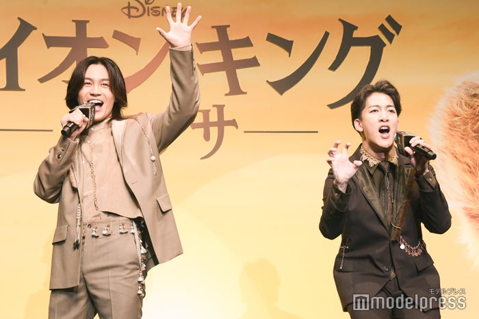 尾上右近＆Travis Japan松田元太、ムチャぶりに即対応「若干用意しました」【ライオン・キング：ムファサ】