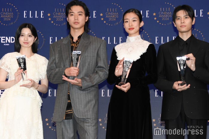 山崎賢人・河合優実・萩原利久・桜田ひよりら受賞「ELLE CINEMA AWARDS 2024」発表【一覧】