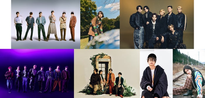 2月10日放送「CDTV」出演者・楽曲発表 BE:FIRST・FANTASTICS・NEWS増田貴久・miletら