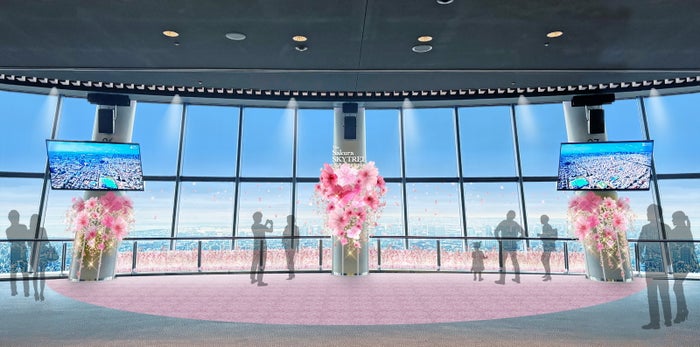 東京スカイツリー、“空×桜”イベント「The Sakura SKYTREE（R）」初開催