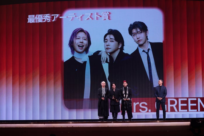 MAJ2026】Mrs. GREEN APPLE、2年連続最優秀アーティスト賞 16歳の時に