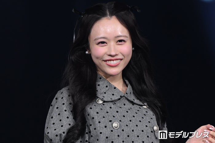 CUTIE STREET佐野愛花、ドット柄セットアップでトレンド感満載 ハーフ