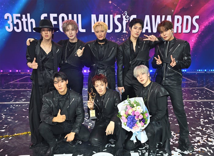 ATEEZ「SEOUL MUSIC AWARDS」で大賞受賞 ALD1は新人賞・LE SSERAFIMは
