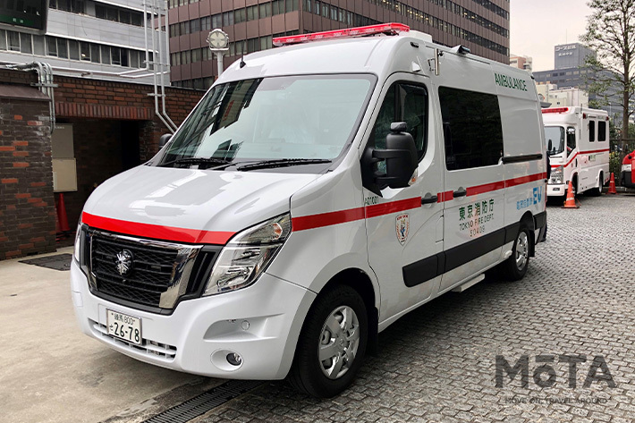 日産、日本初のゼロ・エミッション(EV)救急車の稼働を東京消防庁で開始