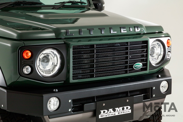 憧れの名車「ランドローバー ディフェンダー」を再現したジムニー